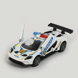 Die-Cast Car Ford Police Wheel Light With Music, Non-Remote Control, Chase Value, Chase Value