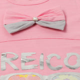 Girls Tight Half Sleeves Suit - Light Pink, Girls Suits, Chase Value, Chase Value