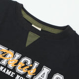 Boys Half Sleeves T-Shirt - Black, Boys T-Shirts, Chase Value, Chase Value