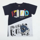 Boys Half Sleeves T-Shirt - Navy Blue, Boys T-Shirts, Chase Value, Chase Value