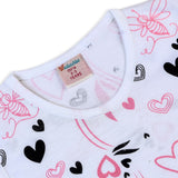 Valuable Girls Sando - Pink, Girls T-Shirts, Chase Value, Chase Value