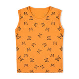 Valuable Girls Sando - Orange, Girls T-Shirts, Chase Value, Chase Value