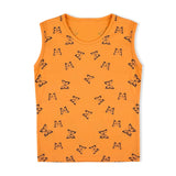 Valuable Girls Sando - Orange, Girls T-Shirts, Chase Value, Chase Value