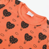 Newborn Girls T-Shirt - Peach, Newborn Girls T-Shirts, Chase Value, Chase Value