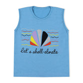Valuable Girls Sando - Light Blue, Girls T-Shirts, Chase Value, Chase Value