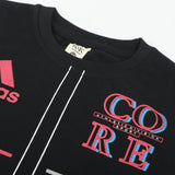 Boys Half Sleeves T-Shirt - Black, Boys T-Shirts, Chase Value, Chase Value