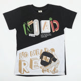 Boys Half Sleeves T-Shirt - Black, Boys T-Shirts, Chase Value, Chase Value