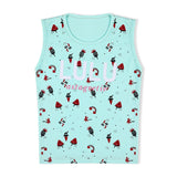 Valuable Girls Sando - Cyan, Girls T-Shirts, Chase Value, Chase Value