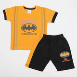Newborn Boys Short Suit - Mustard, Newborn Boys Sets & Suits, Chase Value, Chase Value