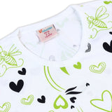 Valuable Girls Sando - Green, Girls T-Shirts, Chase Value, Chase Value