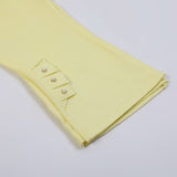 Girls Tight Half Sleeves Suit - Yellow, Girls Suits, Chase Value, Chase Value