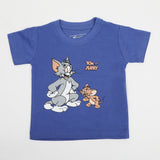 Newborn Boys Half Sleeves T-Shirt - Royal Blue, Newborn Boys Shirts & T-Shirts, Chase Value, Chase Value