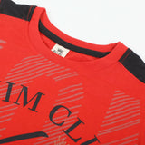 Boys Half Sleeves T-Shirt - Red, Boys T-Shirts, Chase Value, Chase Value