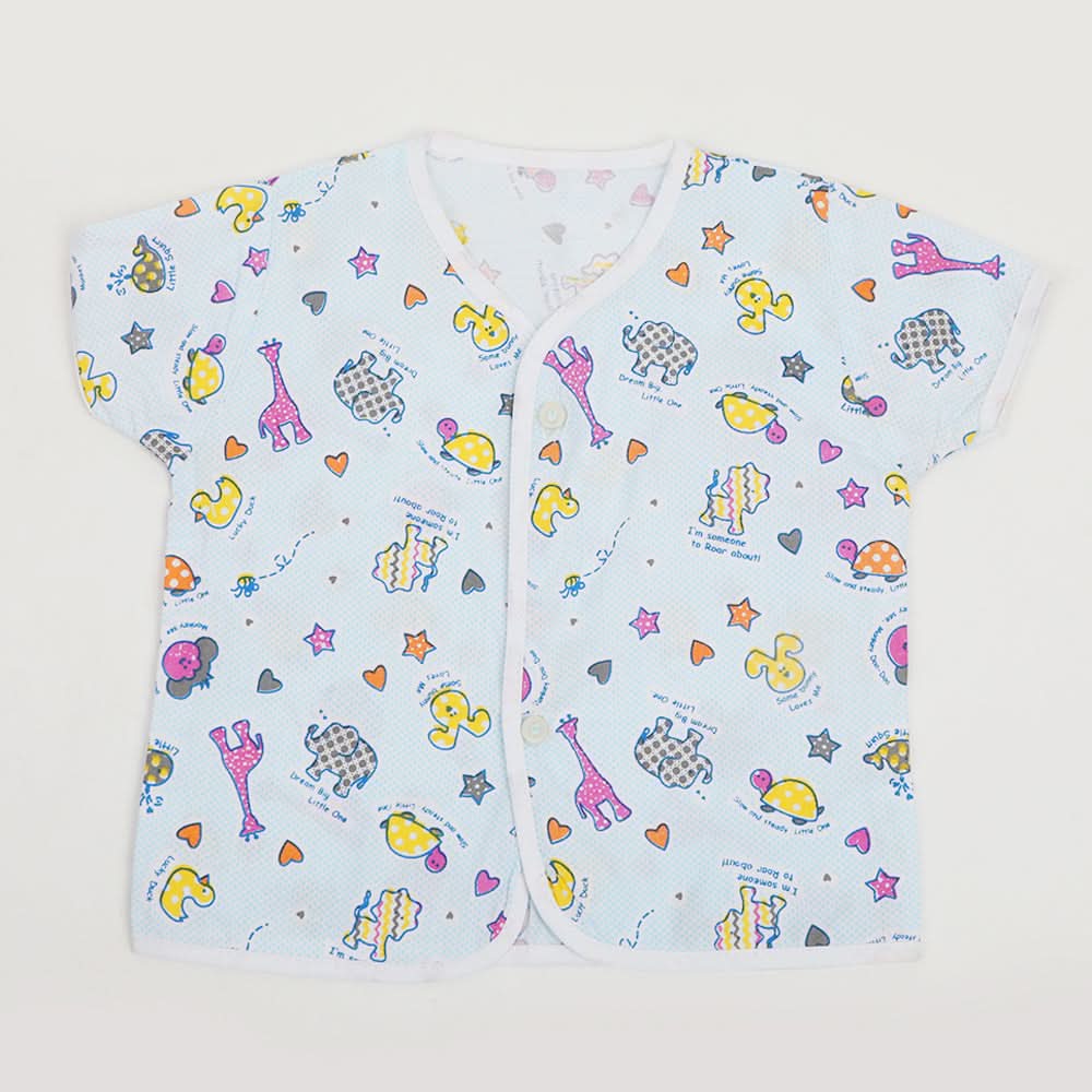 Newborn Boys Summer Vest - Blue, Newborn Boys Shirts & T-Shirts, Chase Value, Chase Value