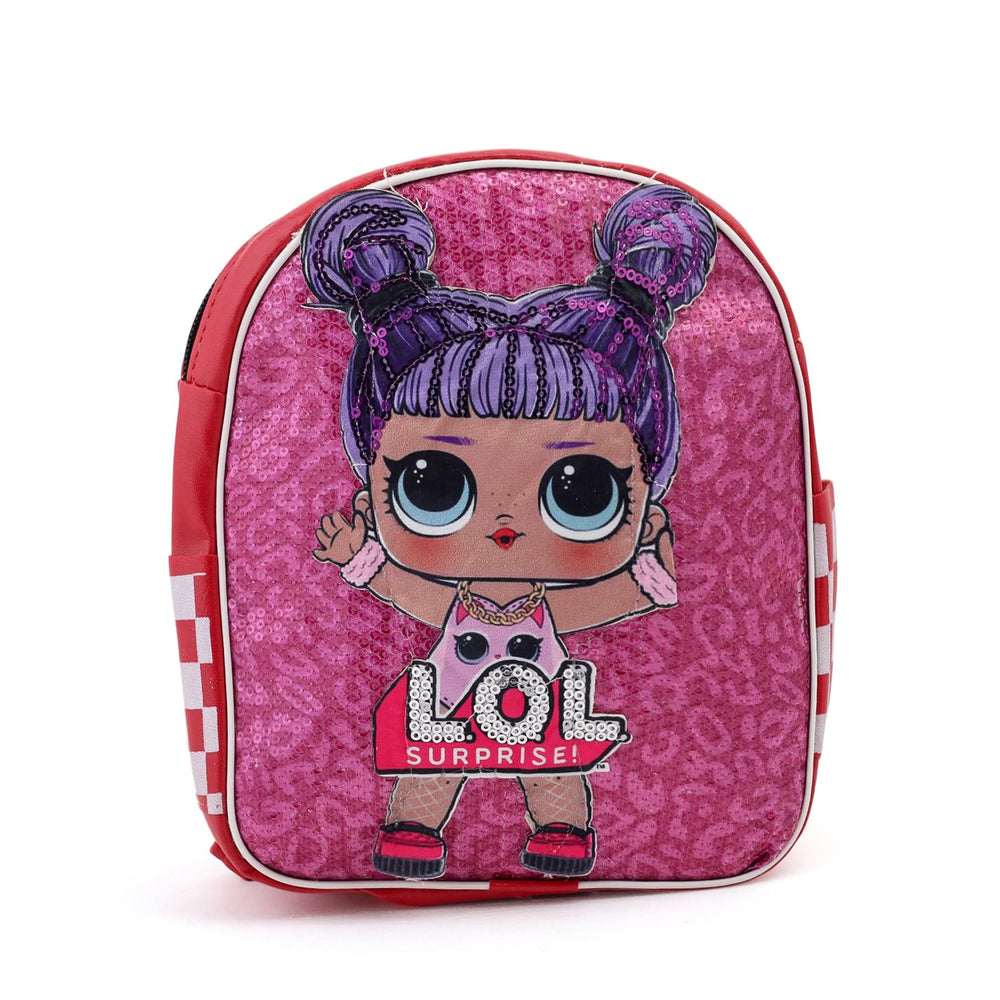 Girls Backpack - Red, BackPack Bags, Chase Value, Chase Value