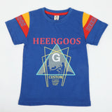 Boys Half Sleeves T-Shirt - Blue, Boys T-Shirts, Chase Value, Chase Value