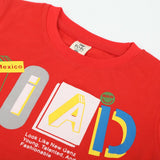 Boys Half Sleeves T-Shirt - Red, Boys T-Shirts, Chase Value, Chase Value