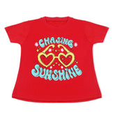 Girls Half Sleeves T-Shirt, Girls T-Shirts, Chase Value, Chase Value