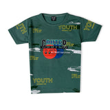 Boys Half Sleeves Suit - Green, Boys Sets & Suits, Chase Value, Chase Value