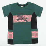 Boys Half Sleeves T-Shirt - Green, Boys T-Shirts, Chase Value, Chase Value