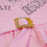 Girls Half Sleeves Skirt Suit - Pink, Girls Suits, Chase Value, Chase Value