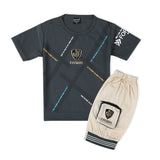 Boys Half Sleeves Suit - Green, Boys Sets & Suits, Chase Value, Chase Value