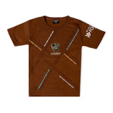 Boys Half Sleeves Suit - Brown, Boys Sets & Suits, Chase Value, Chase Value