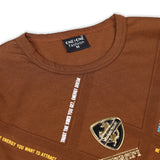 Boys Half Sleeves Suit - Brown, Boys Sets & Suits, Chase Value, Chase Value