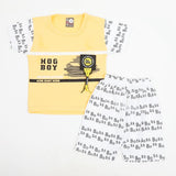 Newborn Boys Half Sleeves Suit - Yellow, Newborn Boys Sets & Suits, Chase Value, Chase Value