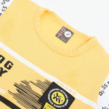 Newborn Boys Half Sleeves Suit - Yellow, Newborn Boys Sets & Suits, Chase Value, Chase Value