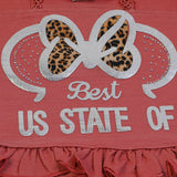 Girls Half Sleeves Suit - Rust, Girls Suits, Chase Value, Chase Value