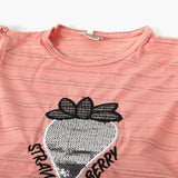 Girls Pajama Suit Cord Set - Tea Pink, Girls Suits, Chase Value, Chase Value