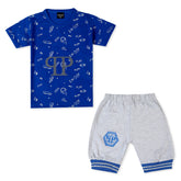 Boys Half Sleeves Suit - Royal Blue, Boys Sets & Suits, Chase Value, Chase Value