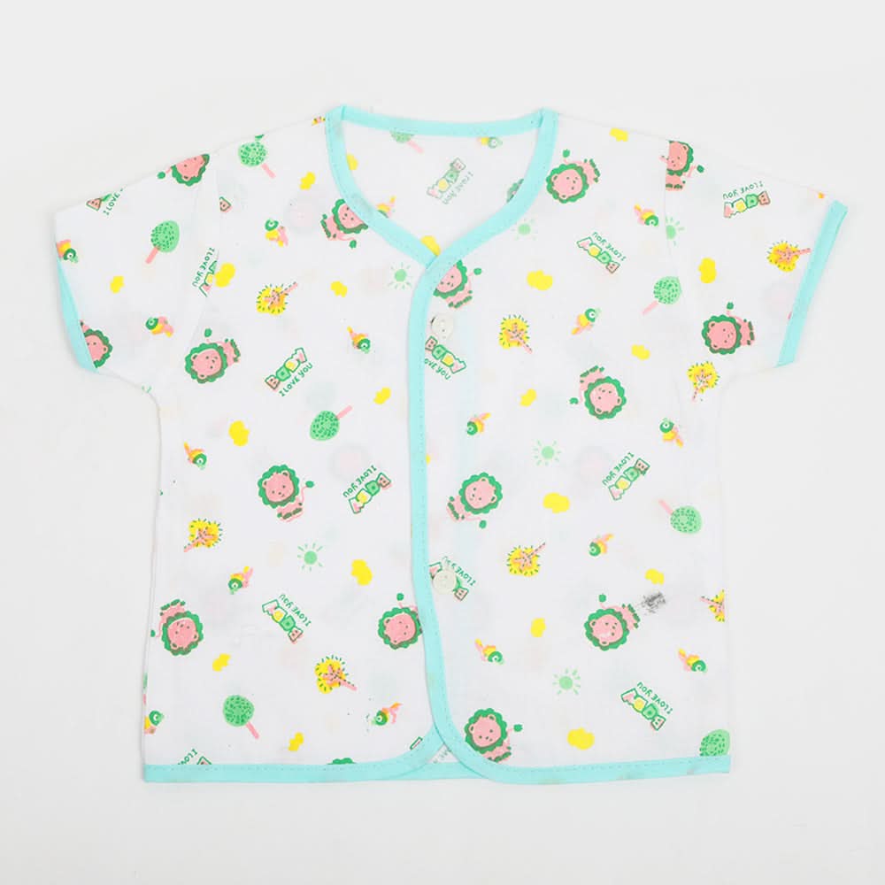 Newborn Boys Summer Vest - Cyan, Kids Other Accessories, Chase Value, Chase Value