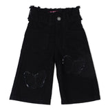 Eminent Girls Wider Leg Denim Capri - Black, Girls Pants & Capri, Eminent, Chase Value
