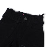 Eminent Girls Wider Leg Denim Capri - Black, Girls Pants & Capri, Eminent, Chase Value