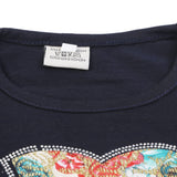 Girls Half Sleeves Skirt Suit - Navy Blue, Girls Suits, Chase Value, Chase Value