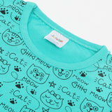 Newborn Girls T-Shirt - Sea Green, Newborn Girls T-Shirts, Chase Value, Chase Value