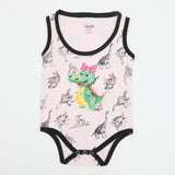 Newborn Girls Romper - Light Pink, Newborn Girls Rompers, Chase Value, Chase Value