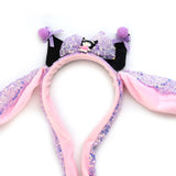 Fancy Hair Band - Large - Pink & Purple, Girls Hair Accessories, Chase Value, Chase Value