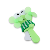 Hand Press Fan Keroppi - Green, Non Battery Operated Toys, Chase Value, Chase Value