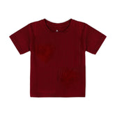 Eminent Girls Half Sleeves T-Shirt - Maroon, Girls T-Shirts, Eminent, Chase Value