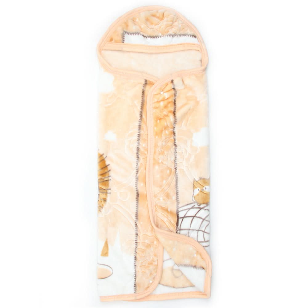 Baby Blanket - Light Brown, Kids Blanket, Chase Value, Chase Value