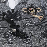 Girls Embroidered Shalwar Suit - Black, Girls Shalwar Kameez, Chase Value, Chase Value