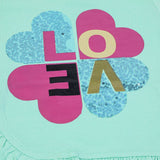 Girls Half Sleeves Suit - Light Green, Girls Suits, Chase Value, Chase Value