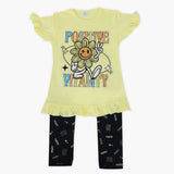 Girls Half Sleeves Suit - Yellow, Girls Suits, Chase Value, Chase Value