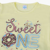 Girls Half Sleeves Suit - Yellow, Girls Suits, Chase Value, Chase Value