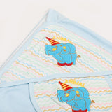 Newborn Soban Wrapping Sheet - Sky Blue, Wrapping Sheets, Chase Value, Chase Value