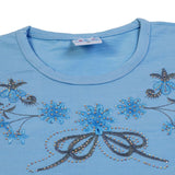 Girls Tight Half Sleeves Suit - Blue, Girls Suits, Chase Value, Chase Value
