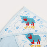 Newborn Soban Wrapping Sheet - Sky Blue, Wrapping Sheets, Chase Value, Chase Value